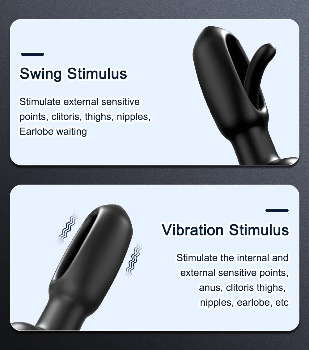 APP Controlled Patting Butt Plug - Prostate Stimulator