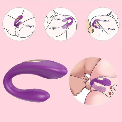 Remote G-Spot & Clitoral Vibrator Panty for Women