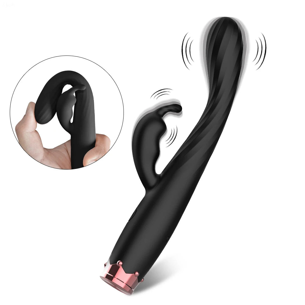Beginner Rabbit Vibrator: G-Spot & Clitoris Stimulator