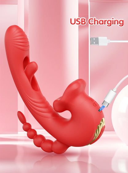 APP-Controlled Tapping Vibrator for G-Spot & Clitoris