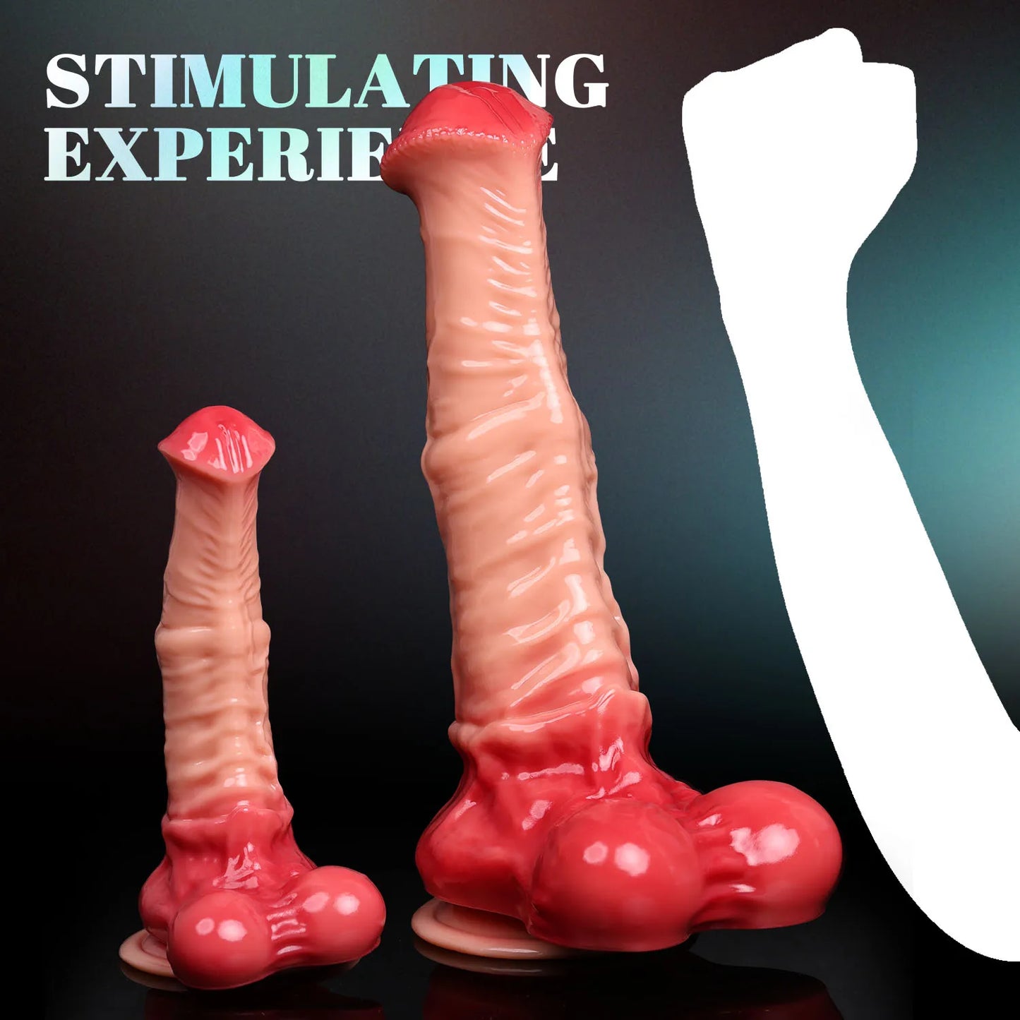 Giant Horse Penis Dildo & Anal Plug