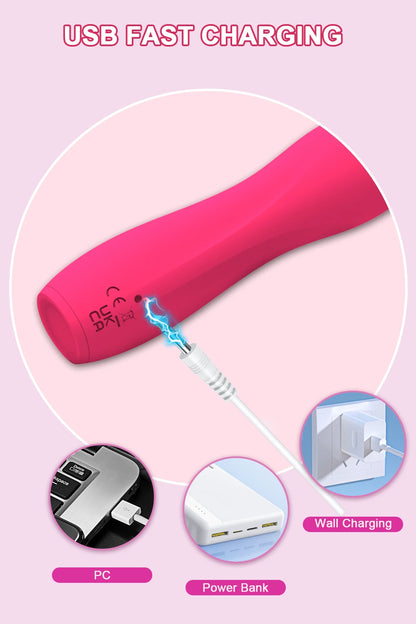 Wiggle Motion Vibrator for Clitoral & Nipple Stimulation