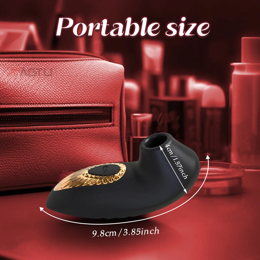 Clitoral Suction Vibrator with Nipple Stimulator for Women