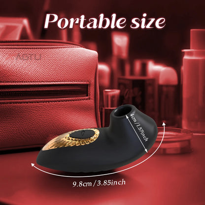 Clitoral Suction Vibrator with Nipple Stimulator for Women