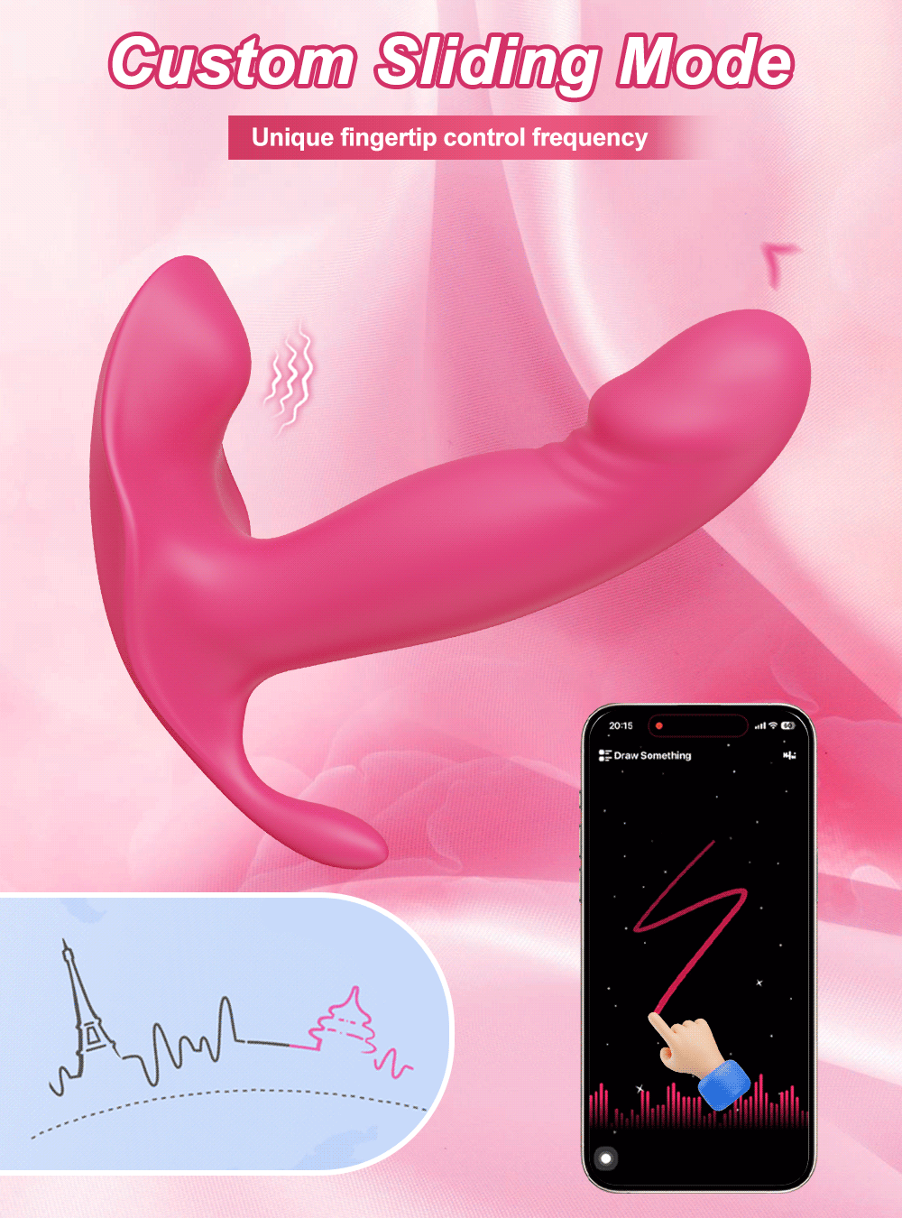 APP Panty Vibrator with Wiggle G-Spot & Clit Stimulation