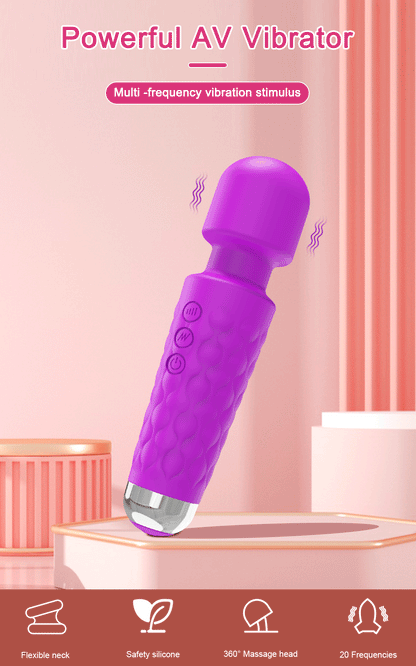 Wand Vibrator for Clitoral Breast & Nipple Massage