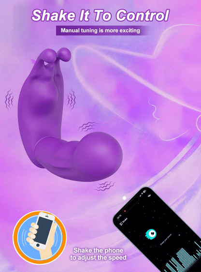 APP-Controlled Rabbit Panty Vibrator for G-Spot & Clit