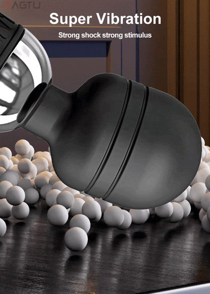 10-Speed Wand Vibrator for Clitoral and Nipple Stimulation