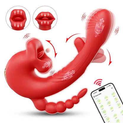 APP-Controlled Tapping Vibrator for G-Spot & Clitoris
