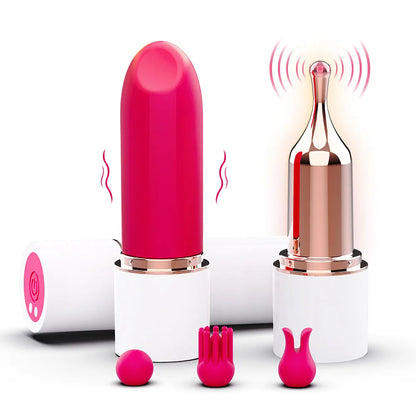Lipstick Mini Bullet Vibrator for Clit and Nipple Stimulation