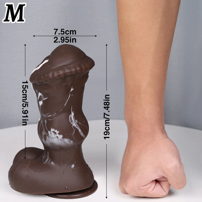 Dog Monster Dildo - Anal Plug for Beginners & Couples Stimulation