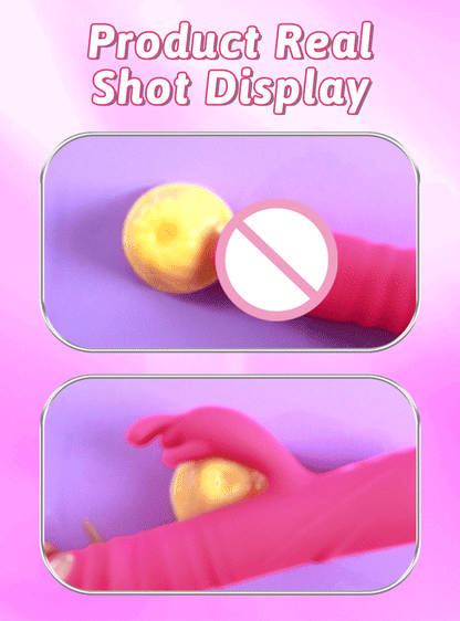 Dildo Vibrator with 3 Thrusting & 10 Vibration Patterns