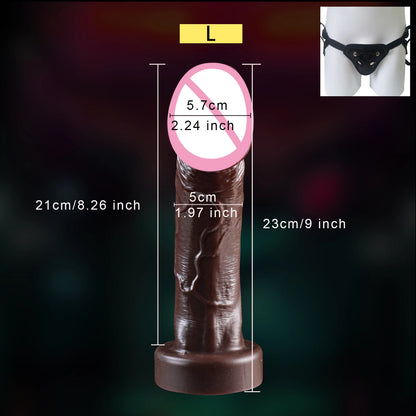 Skin-Feel Realistic Dildo with Suction Cup