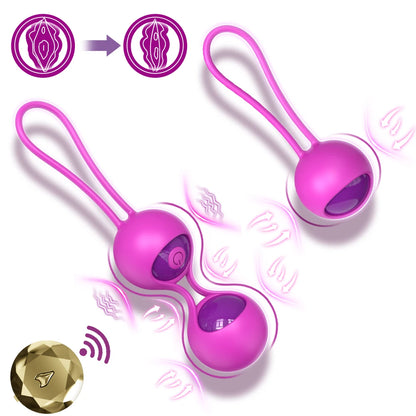 Smart Remote Geisha Kegel Balls for Vaginal Tightening