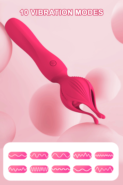 Wiggle Motion Vibrator for Clitoral & Nipple Stimulation