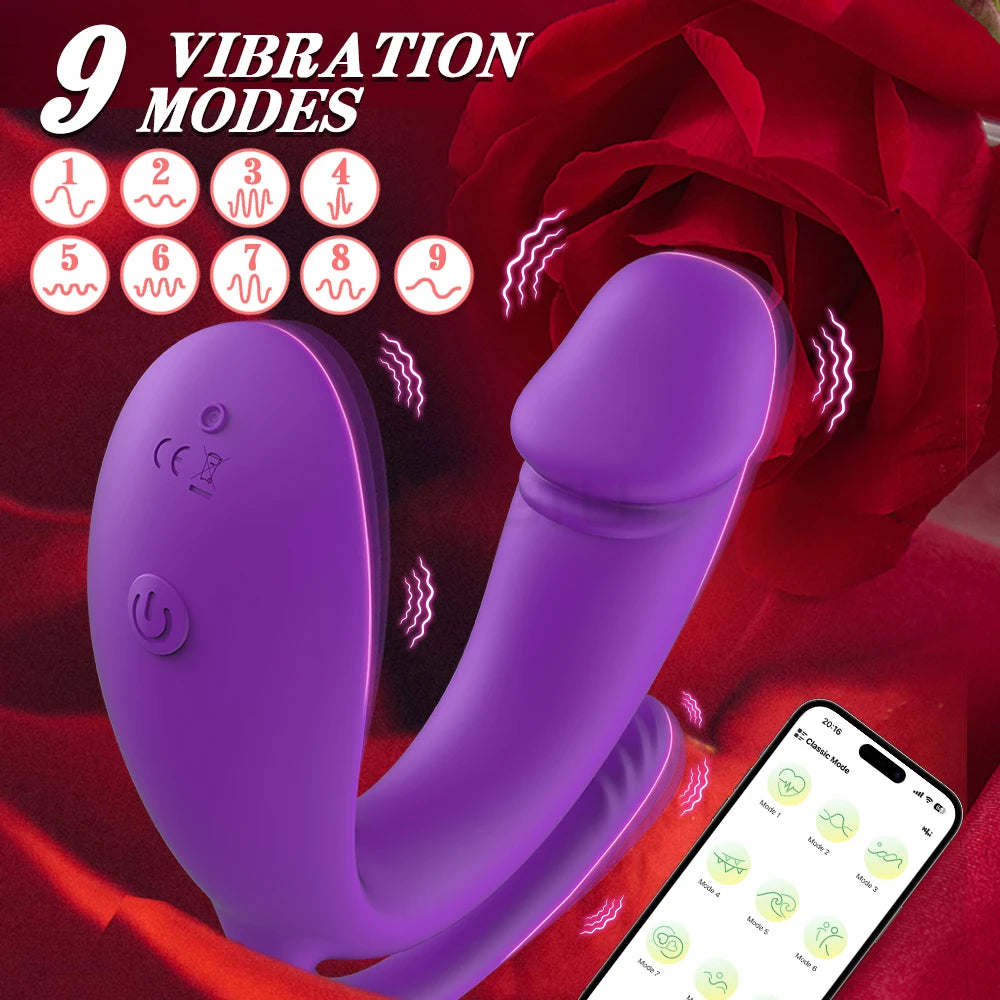 APP-Controlled Wearable Panty for G-Spot & Clitoral Stimulation