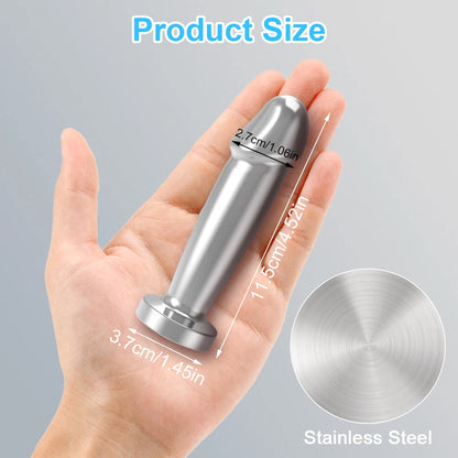 APP Controlled Butt Plug - Stainless Steel & Vibration