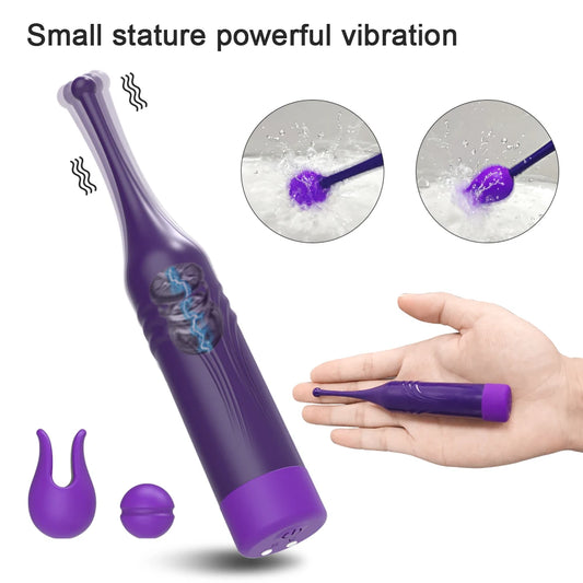 Quick Orgasm G-Spot & Clit Vibrator with Anal Bead