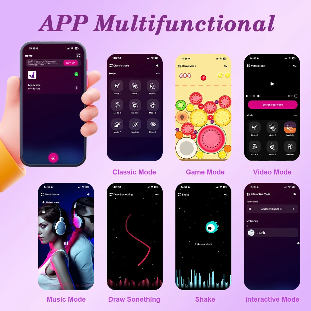 APP-Controlled Thrusting Panty for G-Spot & Clitoral Pleasure