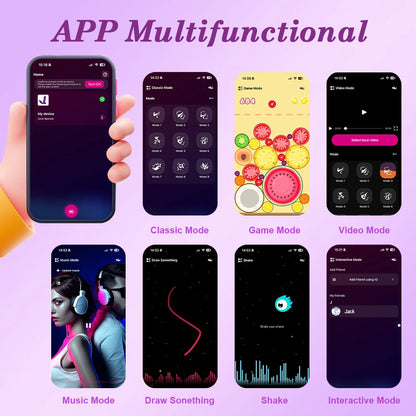 APP-Controlled Thrusting Panty for G-Spot & Clitoral Pleasure