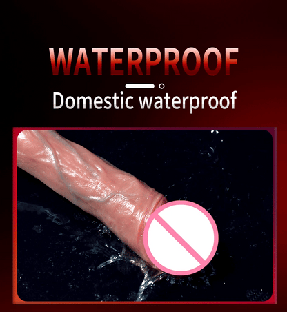 Heating Realistic Dildo with Remote Control