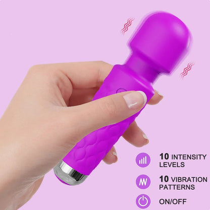 Wand Vibrator for Clitoral Breast & Nipple Massage