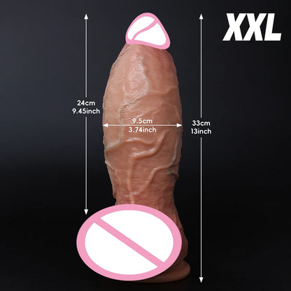 XXL Huge Dildo for Anal Penetration & Stretching