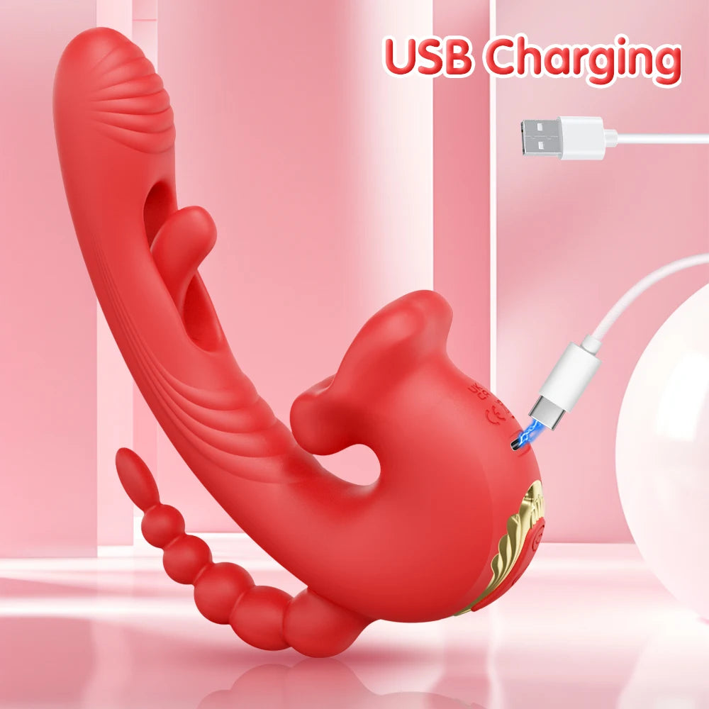 APP-Controlled Tapping Vibrator for G-Spot & Clitoris