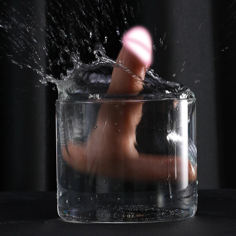 Wearable Remote Thrusting Dildo for Women