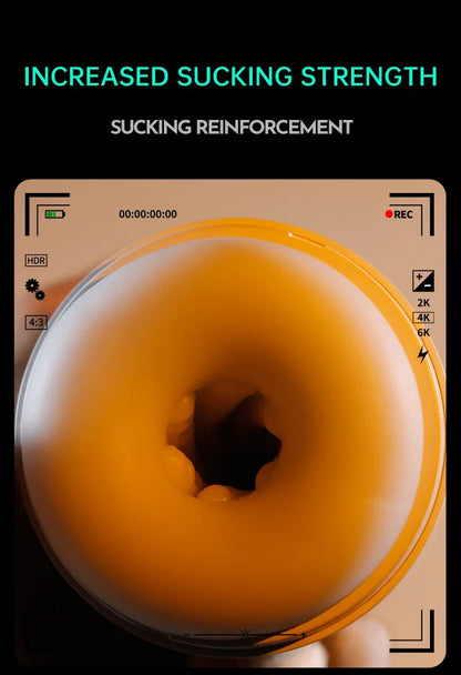 Automatic Sucker Male Masturbator with 9 Vibration & 4 Suction Modes