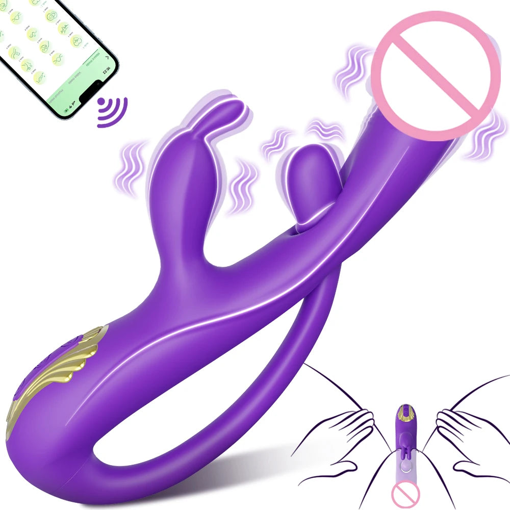 Powerful Rabbit Vibrator for Clit and G-Spot Stimulation