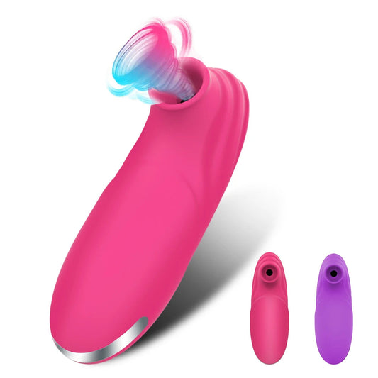 Clitoral Suction Vibrator with Nipple Stimulation