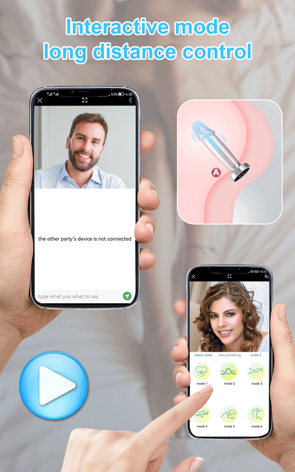 APP Controlled Butt Plug - Stainless Steel & Vibration