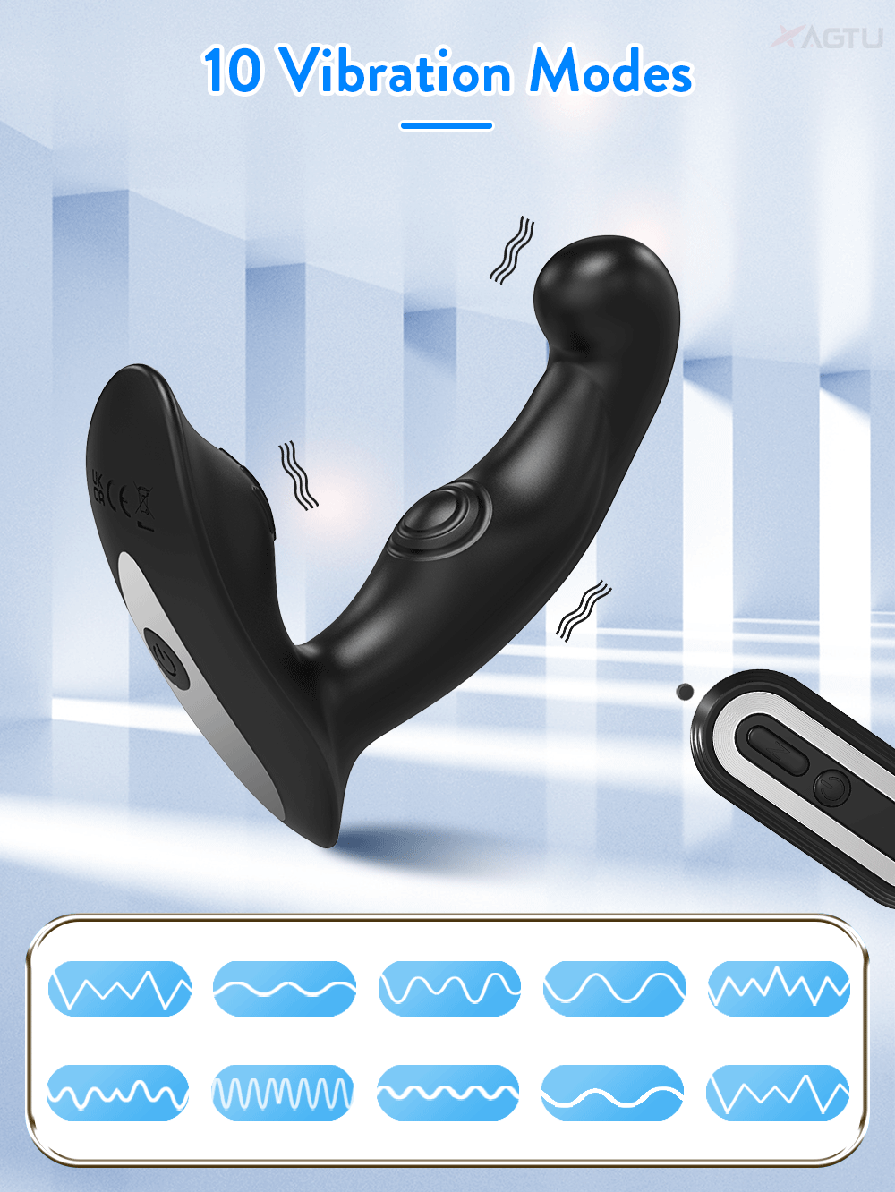 Remote Control Vibrating Butt Plug for Women & Prostate Massager