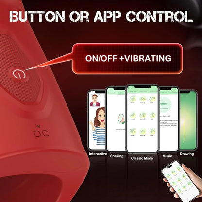 9-Speed Penis Trainer with Vibration & Delay Function