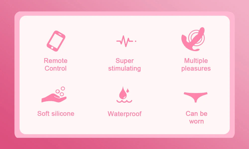 APP Panty Vibrator with Wiggle G-Spot & Clit Stimulation