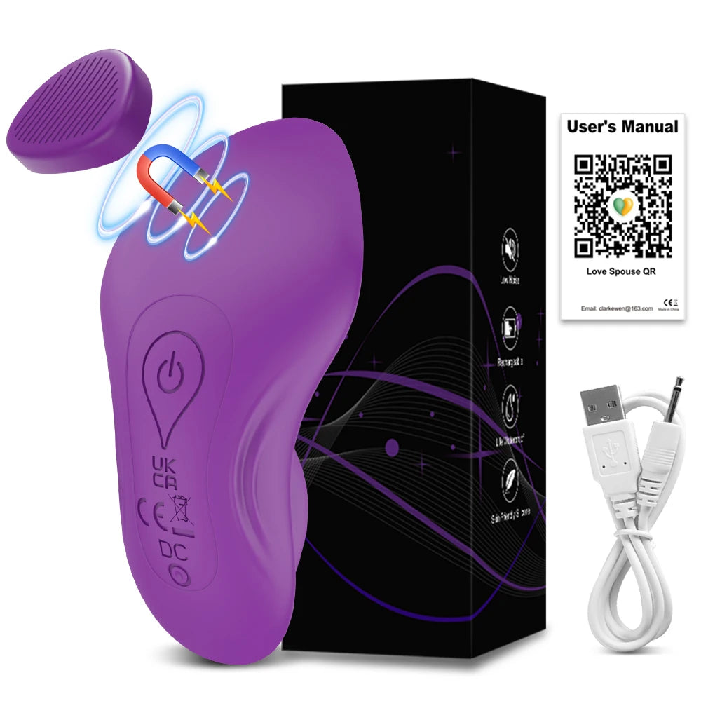APP/Bluetooth Clit Stimulator Panty with Magnetic Seal