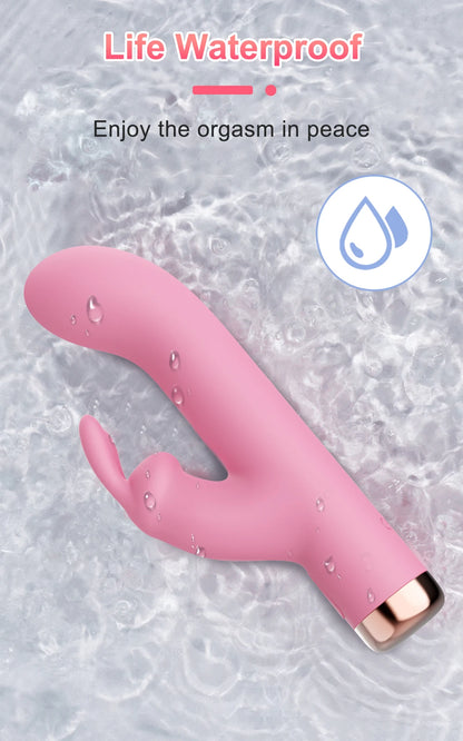 3-in-1 Rabbit Vibrator for G-Spot and Anal Pleasure