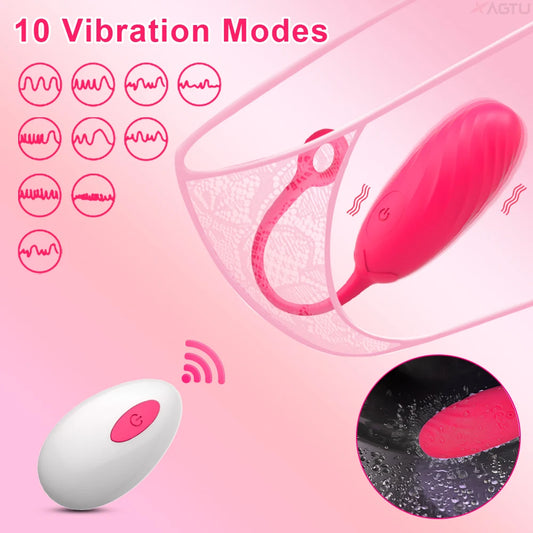 Remote Control Panty Egg for G-Spot & Clit Stimulation