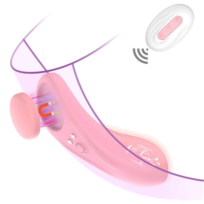APP-Controlled Magnetic Clit Stimulator Panty for Women