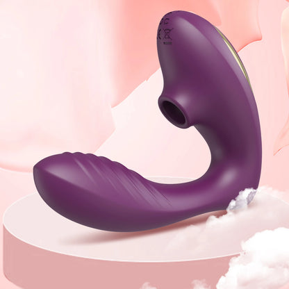 Dual-Action Clit Sucker and G-Spot Vibrator