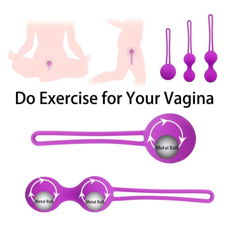 Smart Remote Geisha Kegel Balls for Vaginal Tightening
