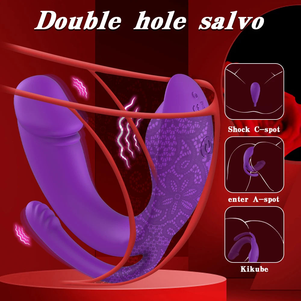 APP-Controlled Wearable Panty for G-Spot & Clitoral Stimulation