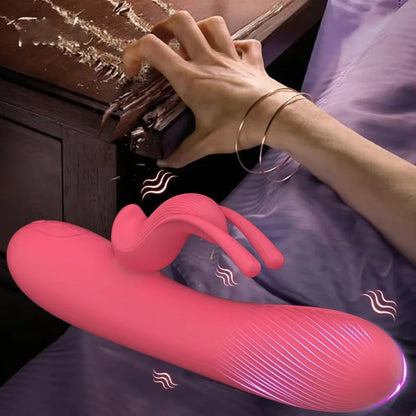 Powerful Rabbit Vibrator: Dual G-Spot & Clitoral Dildo