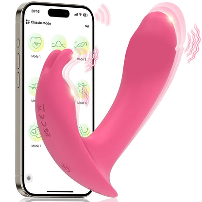 APP-Controlled Rabbit Wearable Vibrator for Hands-Free Play