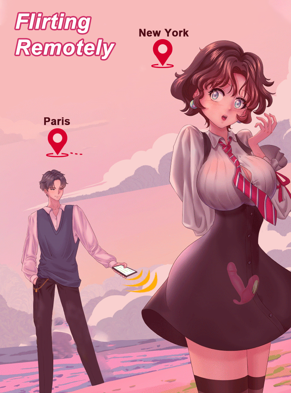 APP Panty Vibrator with Wiggle G-Spot & Clit Stimulation