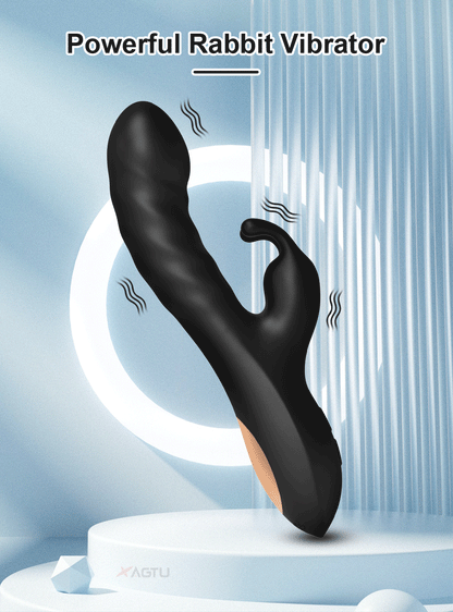 10-Speed Rabbit Vibrator: G-Spot & Clitoris Stimulator