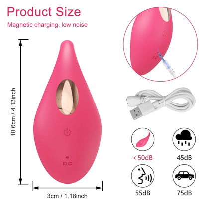 APP-Controlled Wearable Panty for Clitoral & Anal Stimulation