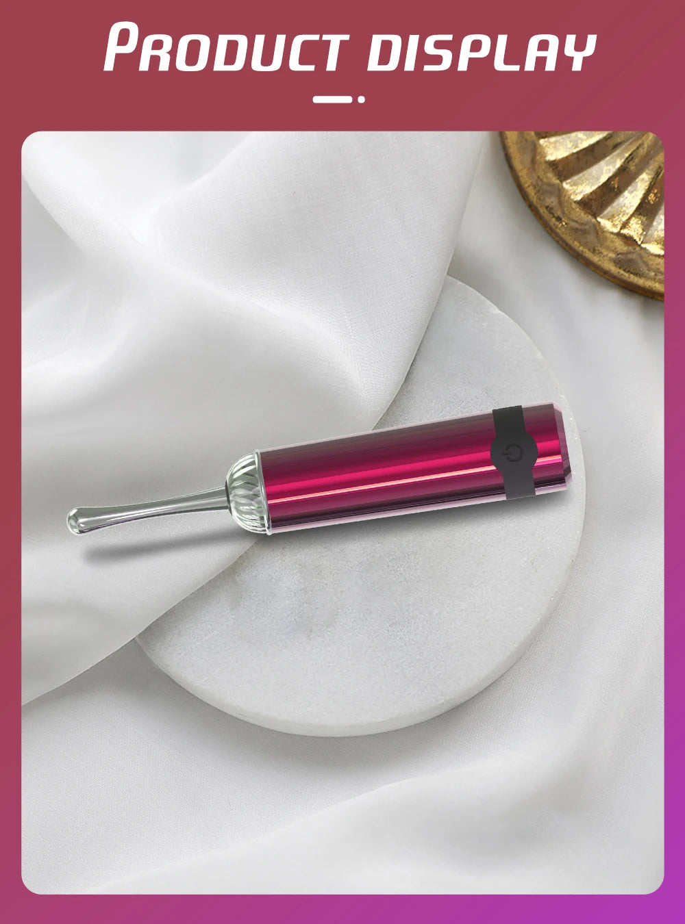 Powerful Mini Clitoral Vaginal Nipple Vibrator for Women