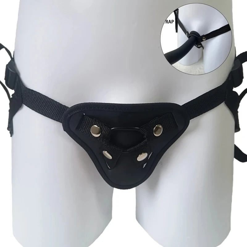 Wearable Strapless Strap-On Panty for Lesbian Couples